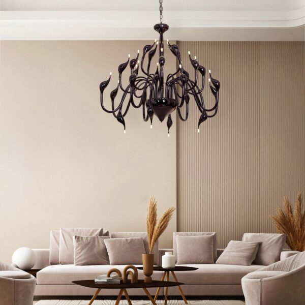Play Your Cards (Large, Black) Chandelier - Image 2