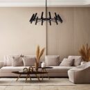Set The Scene (Black, 3 Color Built-In LED) Chandelier