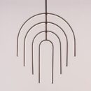 Heatwave (Black) 3 Color Built-In-LED Chandelier