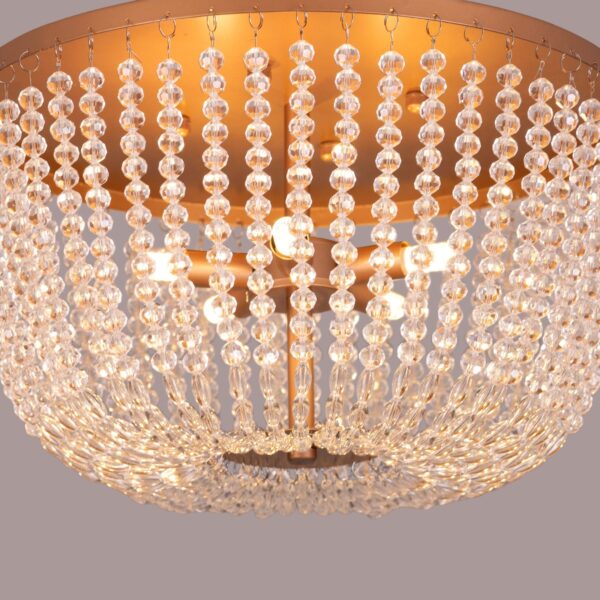 Embraced (Gold) Crystal Ceiling Light - Image 5