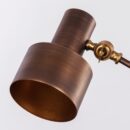 Rumour Has It (Gold, Coffee, Smart LED) Marble Study Table Lamp