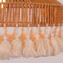 Boho Blaze (Brown) Rattan Pendant Light