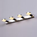 Quiet Dawn (Large, Chrome, Built-In LED) Stainless Steel Vanity Light