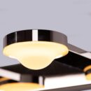 Quiet Dawn (Large, Chrome, Built-In LED) Stainless Steel Vanity Light
