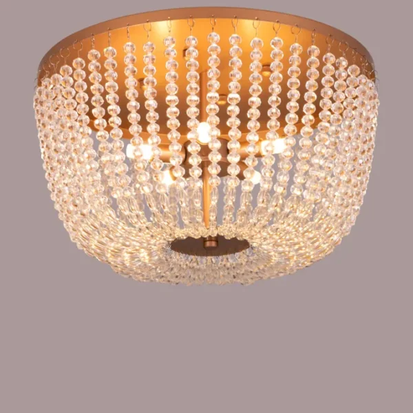 Embraced (Gold) Crystal Ceiling Light - Image 2