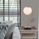 Soup For The Soul (Gold, Smart LED) Marble Table Lamp