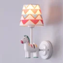 Pony Ponder (White) Kid's Room Wall Light