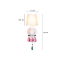 Faraway Tree (White) Ceramic Wall Light