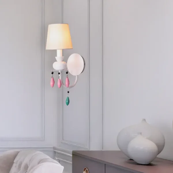 Faraway Tree (White) Ceramic Wall Light - Image 4