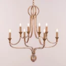 Follow Your Muse (Large, Gold) Crystal Chandelier