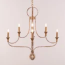 Follow Your Muse (Large, Gold) Crystal Chandelier