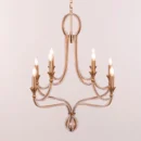 Follow Your Muse (Large, Gold) Crystal Chandelier