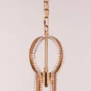Follow Your Muse (Large, Gold) Crystal Chandelier