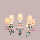 Faraway Tree (Large, White) Ceramic Chandelier