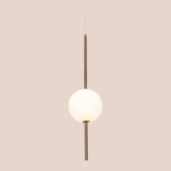 Peacemaker (Large, Gold, Built-In LED) Pendant Light