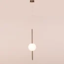 Peacemaker (Large, Gold, Built-In LED) Pendant Light