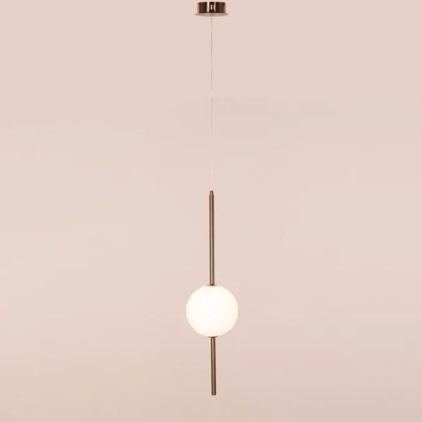 Peacemaker (Large, Gold, Built-In LED) Pendant Light - Image 6