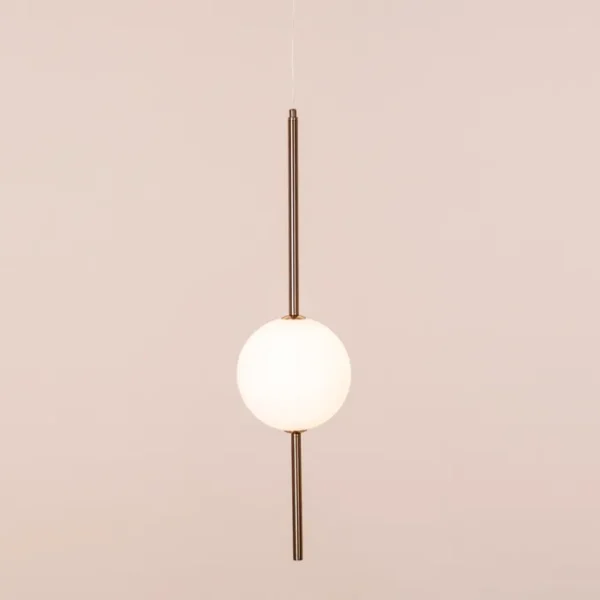Peacemaker (Large, Gold, Built-In LED) Pendant Light - Image 5