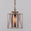 Just Like Heaven (Gold) Glass Pendant Light