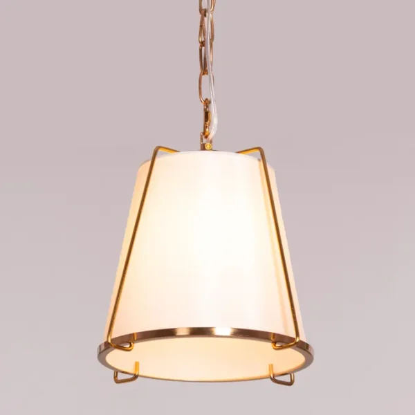 Woke Up Smiling (Gold, Cream) Pendant Light - Image 6