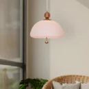 Lots To Hide (Gold) Built-In LED Frosted Glass Pendant Light