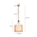 Make Some Noise (Gold) Pendant Light
