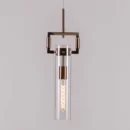 High Hopes (Long, Gold) Clear Glass Pendant Light