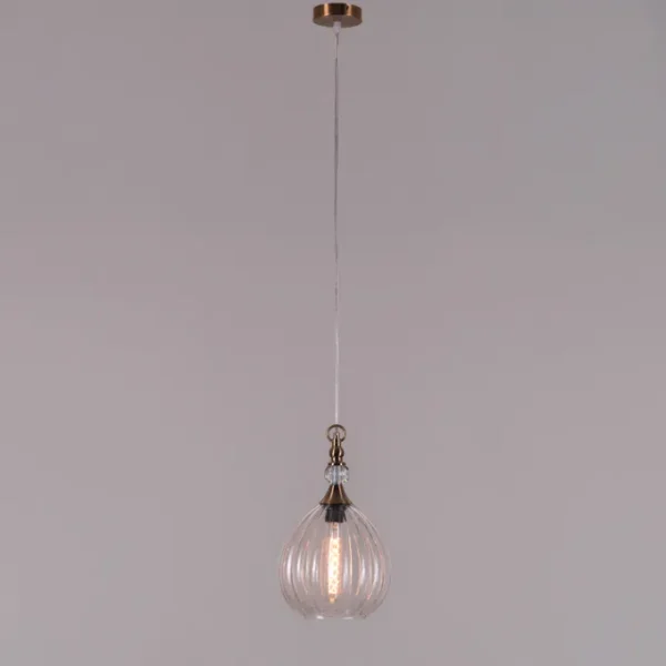 Love Club (Gold) Glass Pendant Light - Image 7
