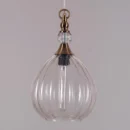 Love Club (Gold) Glass Pendant Light