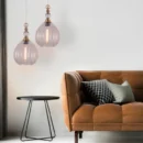 Love Club (Gold) Glass Pendant Light