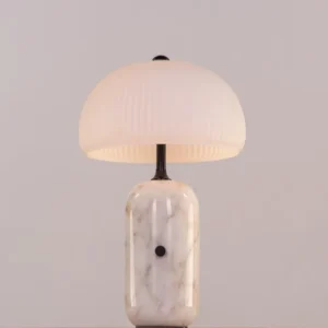 Change Overnight (White) Marble Table Lamp