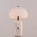 Change Overnight (White) Marble Table Lamp