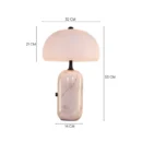 Change Overnight (White) Marble Table Lamp