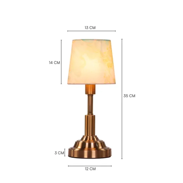 Sparring (Gold,Off-White) Table Lamp - Image 10