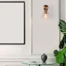 Glow Maze (Gold) Glass Wall Light