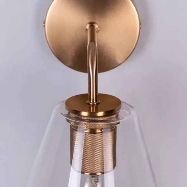 Glow Maze (Gold) Glass Wall Light - Image 3