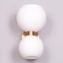 Afloat (Gold, Milky White) Wall Light