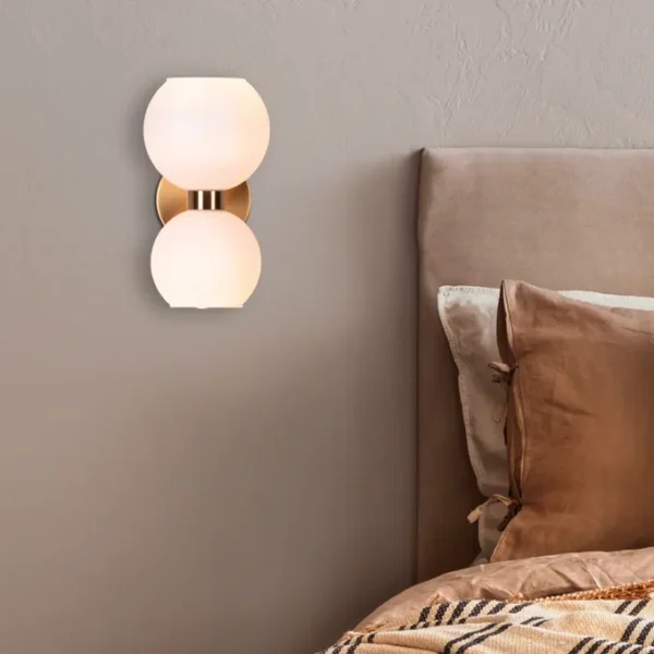 Afloat (Gold, Milky White) Wall Light - Image 7