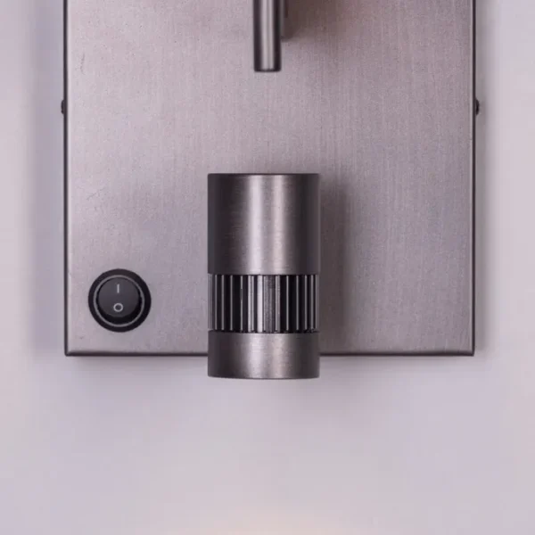 Endgame (Gold) Clear Glass Wall Light - Image 7
